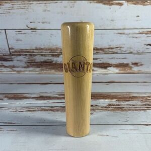 San Francisco Giants Wood Dugout Mug Baseball Bat 10" Cup MLB Hologram Sticker